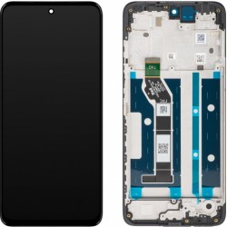 Оригинален дисплей с рамка за Motorola G05 / Motorola E15