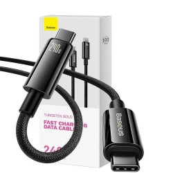 BASEUS кабел Type C към Type C PD240W Power Delivery Superior Series Fast Charging BASEUS кабел Type C към Type C PD240W Power Delivery Superior Series Fast Charging